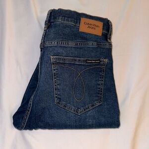 Calvin Klein high rise skinny jeans